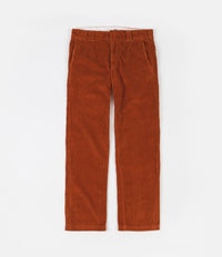 Dickies Cord Trousers - Rust | Flatspot