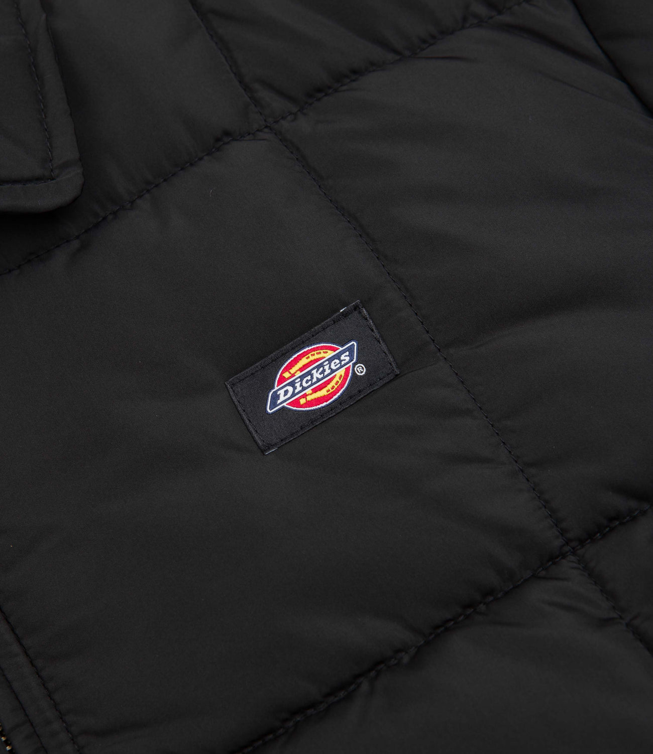 Dickies Eisenhower Puffer Jacket - Black | Flatspot