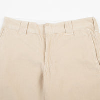 Dickies Fabius Cord Shorts - Oyster Grey thumbnail
