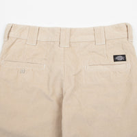 Dickies Fabius Cord Shorts - Oyster Grey thumbnail