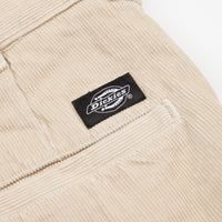 Dickies Fabius Cord Shorts - Oyster Grey thumbnail