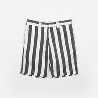 Dickies Hague Wide Stripe Shorts - Charcoal Grey thumbnail