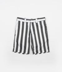 Dickies Hague Wide Stripe Shorts - Charcoal Grey