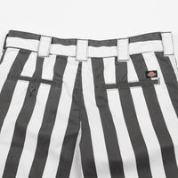 Dickies Hague Wide Stripe Shorts - Charcoal Grey thumbnail