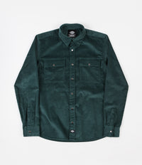 Dickies Ivel Cord Shirt - Forest