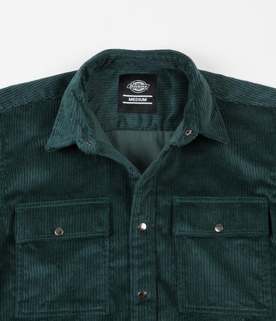 Dickies Ivel Cord Shirt - Forest