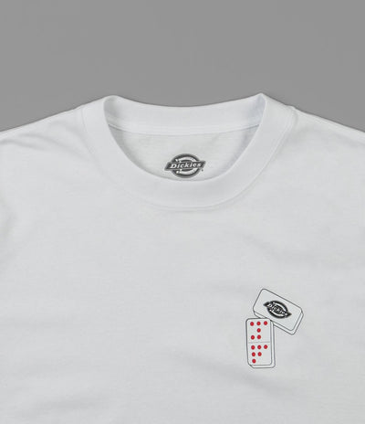 Dickies Jamie Foy Graphic Long Sleeve T-Shirt - White