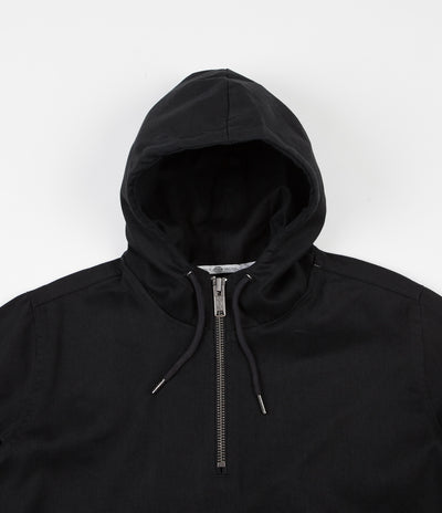 Dickies Kevil 1/4 Zip Hooded Jacket - Black