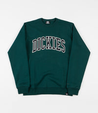 Dickies Mount Sherman Crewneck Sweatshirt Forest Flatspot