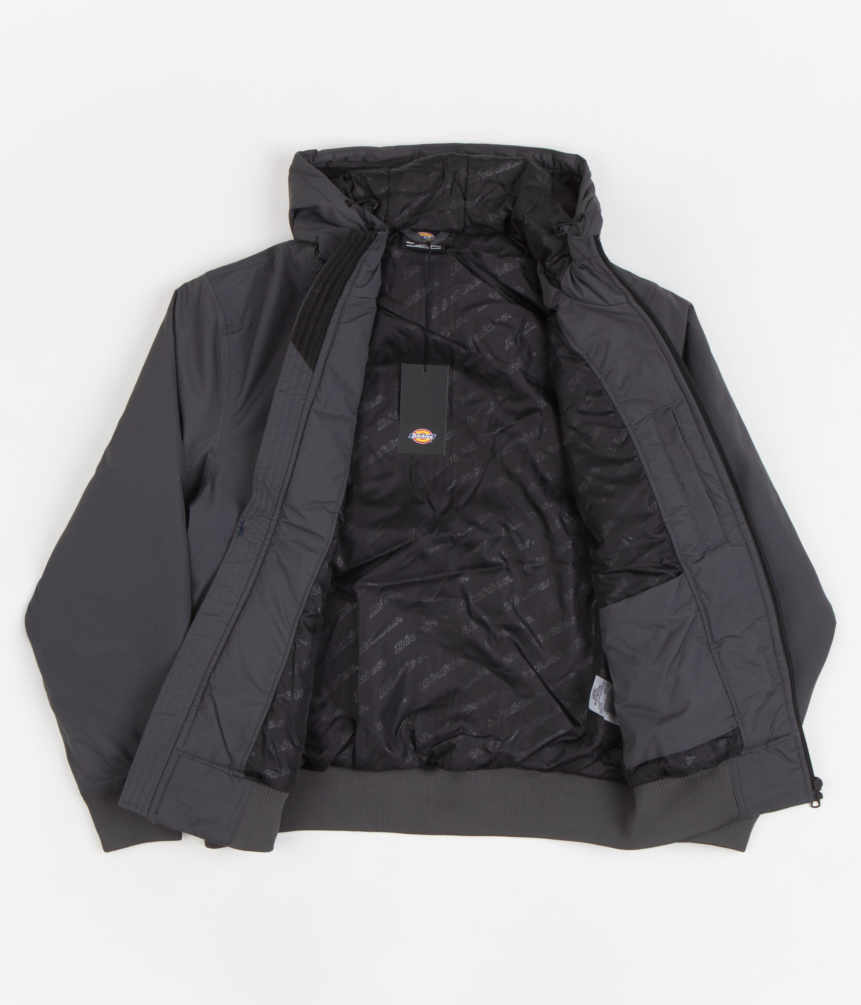Dickies New Sarpy Jacket Charcoal Grey Flatspot