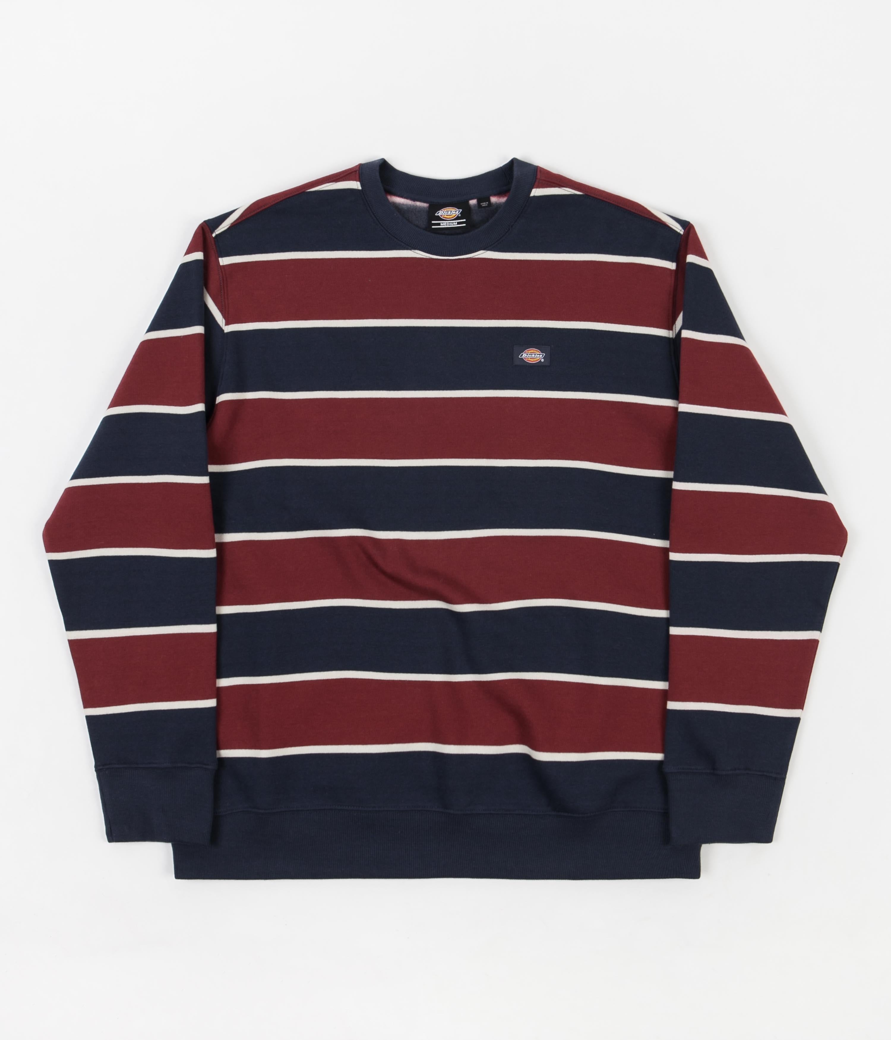 Dickies Oakhaven Crewneck Sweatshirt Navy Blue Flatspot