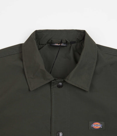 Dickies Oakport Coach Jacket - Olive Green