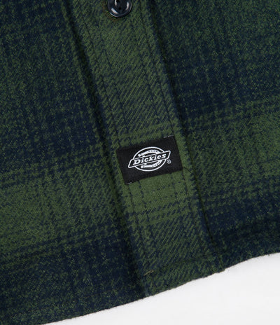 Dickies Plesent Hill Shirt - Army Green