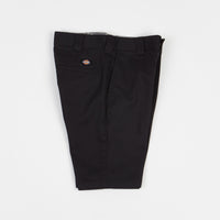 Dickies Recycled Slim Fit Shorts in Black thumbnail