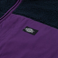Dickies Red Chute Sherpa Zip Through Fleece - Dark Navy thumbnail