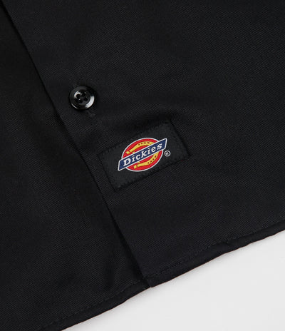 Dickies Short Sleeve Work Shirt - Black