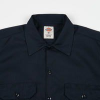 Dickies Short Sleeve Work Shirt - Dark Navy thumbnail