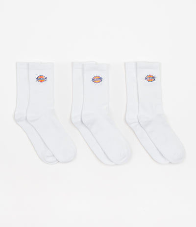 Dickies Valley Grove Socks - White