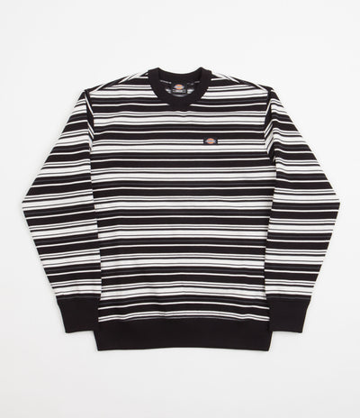 Dickies Westover Stripe Crewneck Sweatshirt - White