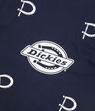 Dickies x Pop Trading Company T-Shirt - Navy Blue