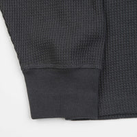 Dickies x Pop Trading Company Waffle Long Sleeve T-Shirt - Charcoal Grey thumbnail