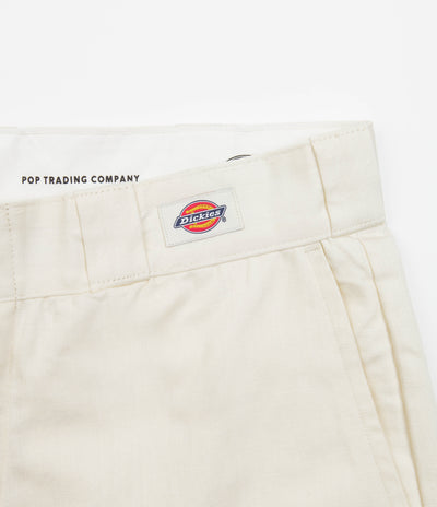 Dickies x Pop Trading Company Work Pants - Off White