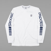 Droors Flare 43 Long Sleeve T-Shirt - Bright White thumbnail