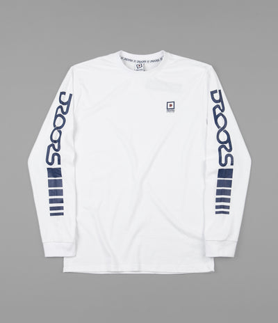 Droors Flare 43 Long Sleeve T-Shirt - Bright White