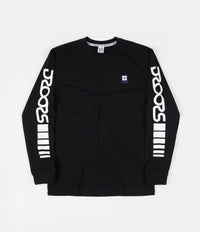 Droors Flare 43 Long Sleeve T-Shirt - Jet Black