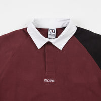 Droors Saxon Rugby Shirt - Wino thumbnail