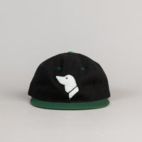Ebbets Field Flannels Barbers Point Pointers Twill Cap - Black / Dark Green thumbnail