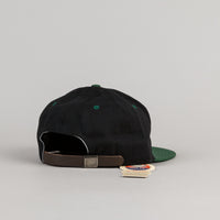 Ebbets Field Flannels Barbers Point Pointers Twill Cap - Black / Dark Green thumbnail