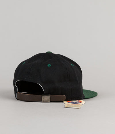 Ebbets Field Flannels Barbers Point Pointers Twill Cap - Black / Dark Green