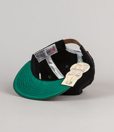 Ebbets Field Flannels Barbers Point Pointers Twill Cap - Black / Dark Green