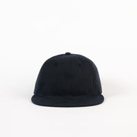 Ebbets Field Flannels Bedford Cord  6 Panel Cap - Dark Navy thumbnail