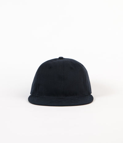 Ebbets Field Flannels Bedford Cord  6 Panel Cap - Dark Navy