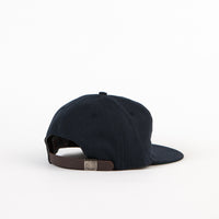 Ebbets Field Flannels Bedford Cord  6 Panel Cap - Dark Navy thumbnail