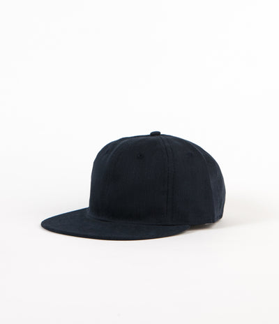 Ebbets Field Flannels Bedford Cord  6 Panel Cap - Dark Navy