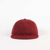 Ebbets Field Flannels Bedford Cord  6 Panel Cap - Henna thumbnail