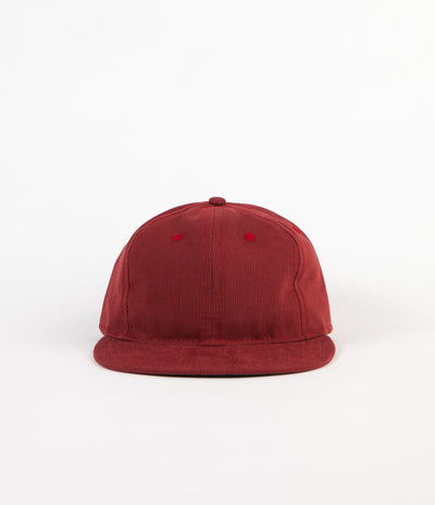 Ebbets Field Flannels Bedford Cord  6 Panel Cap - Henna