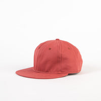 Ebbets Field Flannels Brushed Chino Twill 6 Panel Cap - Nautical Red thumbnail