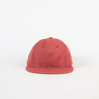 Ebbets Field Flannels Brushed Chino Twill 6 Panel Cap - Nautical Red thumbnail