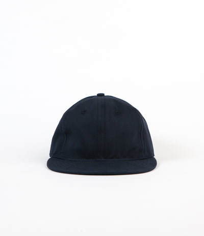 Ebbets Field Flannels Brushed Chino Twill 6 Panel Cap - Navy