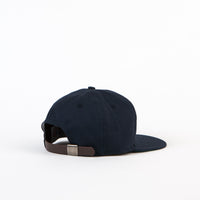 Ebbets Field Flannels Brushed Chino Twill 6 Panel Cap - Navy thumbnail