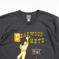 Ebbets Field Flannels Deadwood Mets 1892 T-Shirt - Charcoal thumbnail