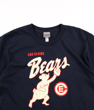 Ebbets Field Flannels Eau Claire Bears 1953 T-Shirt - Navy