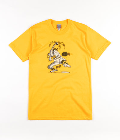 Ebbets Field Flannels Hawaii Islanders 1962 T-Shirt - Yellow