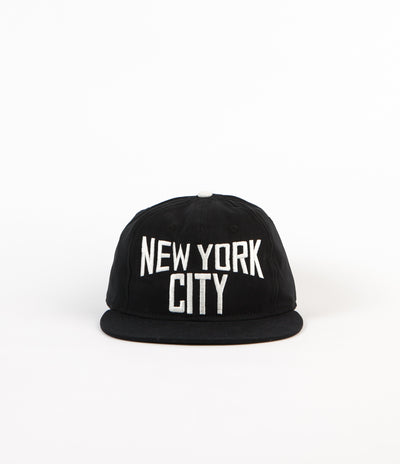 Ebbets Field Flannels New York City Lennon Cap - Black