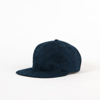 Ebbets Field Flannels Suede 6 Panel Cap - Navy thumbnail