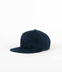 Ebbets Field Flannels Suede 6 Panel Cap - Navy
